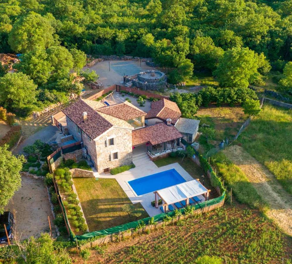 Villa Campiello Heated Pool Vrbnik Exterior foto